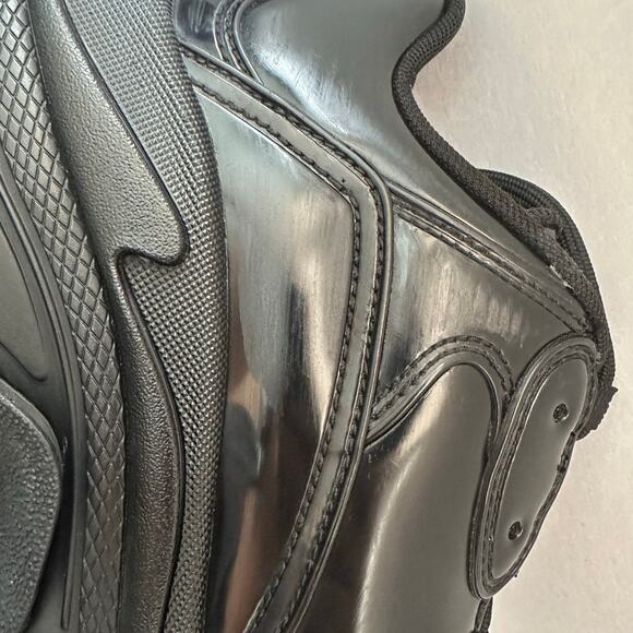 Balenciaga Triple S Shiny Rubber Sneakers in Black Men US 11 - Picture 13 of 14